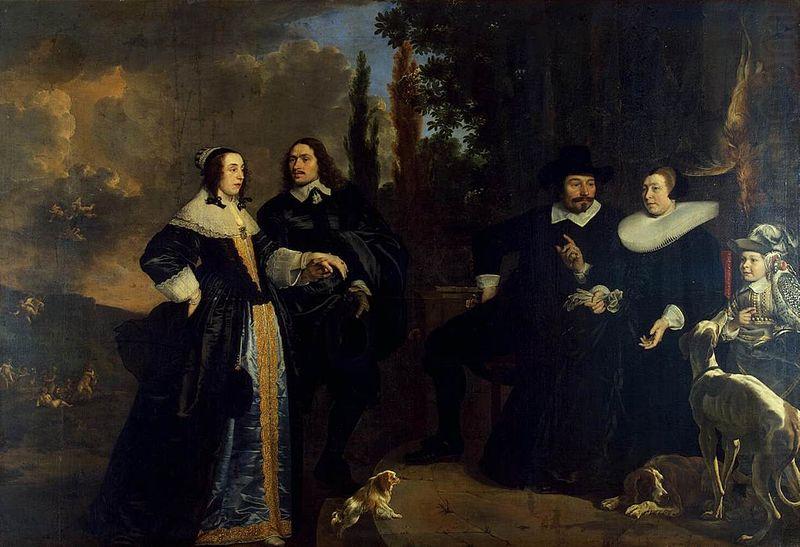 Bartholomeus van der Helst Portrait of a Family china oil painting image